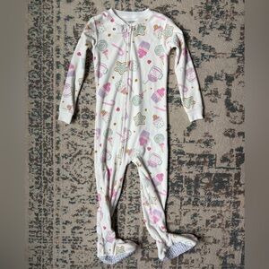 Kids Cupcake and Star Print One Piece